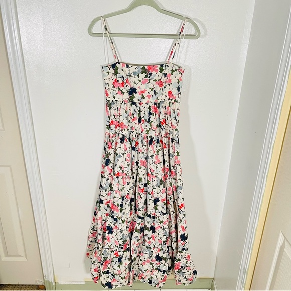 Cinq A Sept Gavin Floral Midi Dress Size 4 - Picture 2 of 11